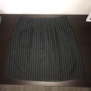 Pinstripe skirt